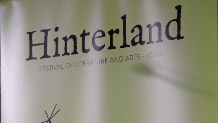 Hinterland Festival sign
