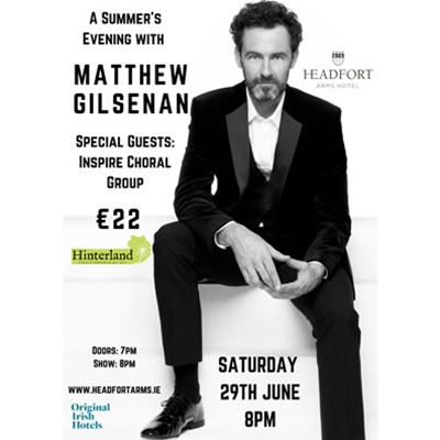 A Summer Evening with Matthew Gilsenan