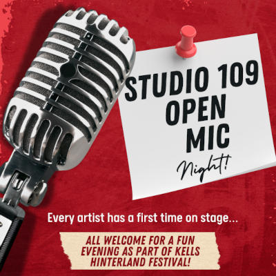 Studio 109 Songwriting Open Mic Night