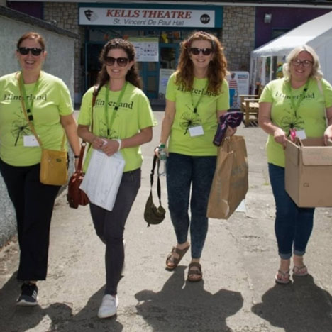 Volunteers at Hinterland Festival